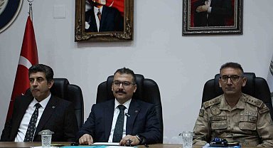 Iğdır'da asayiş ve güvenlik toplantısı