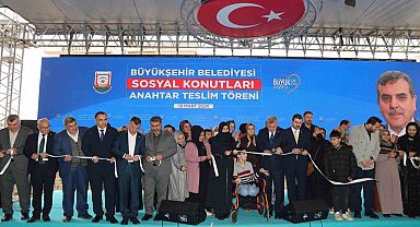 İhtiyaç sahibi aileler konutlarına kavuştu