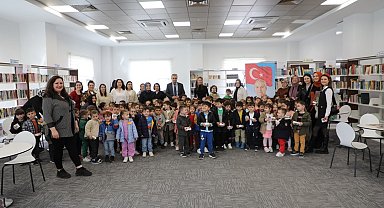 İlkadım'da çocuklara kütüphane sevgisi aşılandı