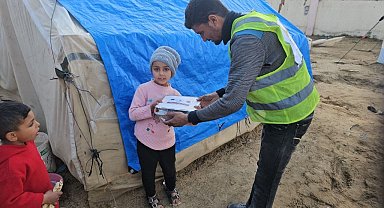 İmkander Gazze ve Suriye'deki mazlumları yalnız bırakmıyor