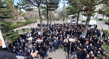 İşçiler vizite eylemine geçti