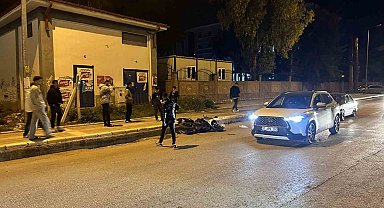 İskenderun'da hafif ticari araç ile motosiklet çarpıştı: 2 yaralı