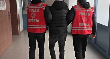 Isparta'da 42 yıl 5 ay 8 gün hapis cezası ile aranan şahıs yakalandı