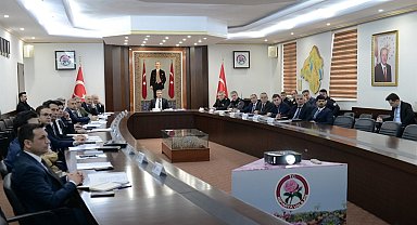 Isparta'da seçim güvenliği toplantısı yapıldı