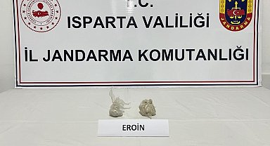 Isparta'da uyuşturucu operasyonunda 2 kişi tutuklandı