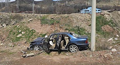 İspir'de feci kaza: 1 ölü