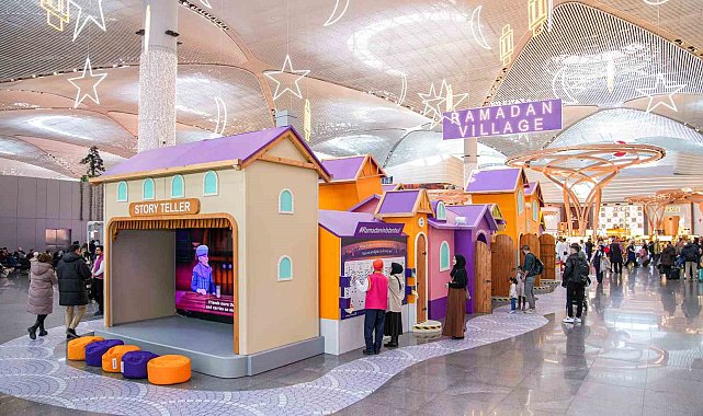 İstanbul Havalimanı'nda Ramazan ayı heyecanı