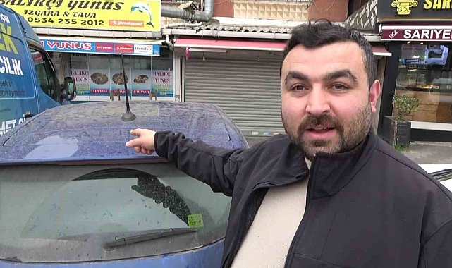 İstanbul'a çamur yağdı, otomobiller çamur içinde kaldı
