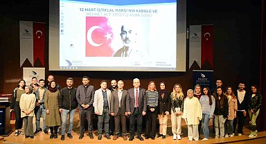 İstiklal Marşı'nın kabulü ve Mehmet Akif Ersoy anıldı