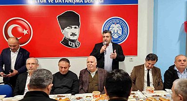 İzmir'de yaşayan Dadaşlar iftar yemeğinde buluştu