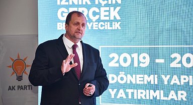 İznik Belediye Başkanı Usta, projelerini tanıttı