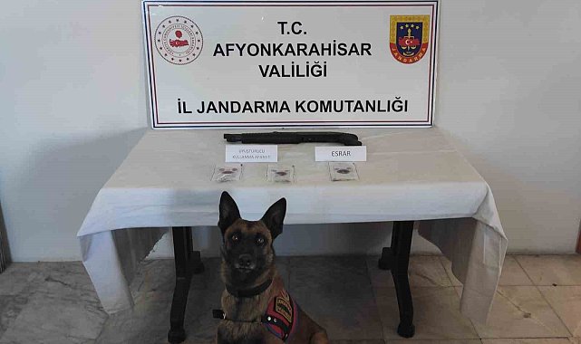 Jandarma ev baskını yaptı uyuşturucu madde ele geçirdi