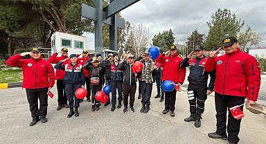 Jandarma özel misafirlerini ağırladı