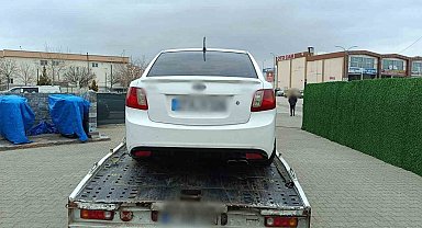 Jandarma'dan çalıntı araç motoru operasyonu