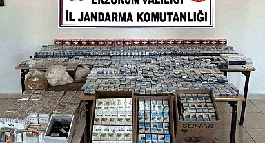 Jandarma'dan kaçak sigara operasyonu