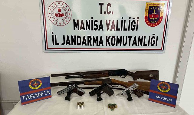 Jandarmadan ruhsatsız silah operasyonu