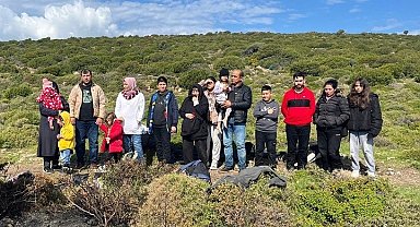 Kaçak göçmenler, Sahil Güvenlik Özel Harekat ekiplerince yakalandı