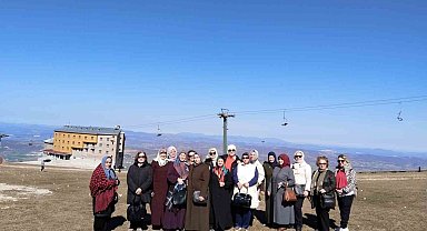 Kadın kursiyerlere Akdağ gezisi