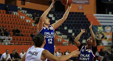 Kadınlar Basketbol Süper Ligi: ÇBK Mersin: 93 - Emlak Konut: 80