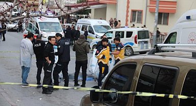 Kan donduran cinayette yeni görüntüler: Eniştesini önce vurmuş sonra da otomobille üzerinden geçmiş