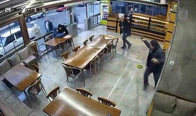 Kanlı çatışma kamerada