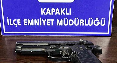 Kapaklı'da mezarlık içerisinde kovalamaca: 1 gözaltı