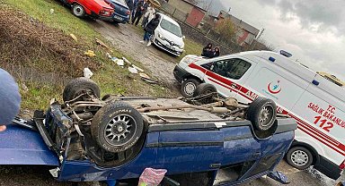 Karabük'te trafik kazası: 2 yaralı