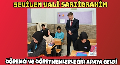 Karaman Valisi H.Engin Sarıibrahim Öğrenci ve Öğretmenlerle Bir Araya Geldi