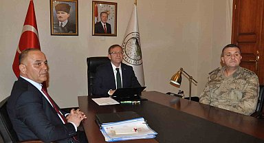Kars'ta asayiş ve güvenlik toplantısı yapıldı