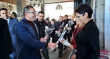 Kars'ta kadınlar günü etkinliği