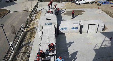 Kastamonu'da nefes kesen deprem tatbikatı