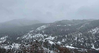 Kastamonu'nun yüksek kesimlerinde görsel şölen