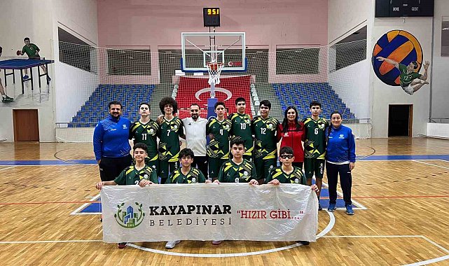 Kayapınar Belediyesi 14 yaş altı basketbol takımı, Türkiye şampiyonası yarı finalinde