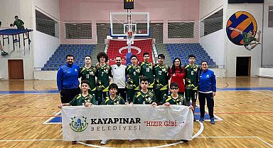Kayapınar Belediyesi 14 yaş altı basketbol takımı, Türkiye şampiyonası yarı finalinde