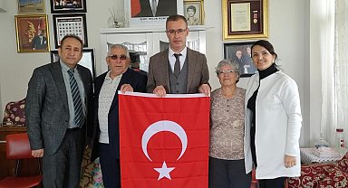 Kaymakam Ertaş, şehit ailelerini yalnız bırakmıyor