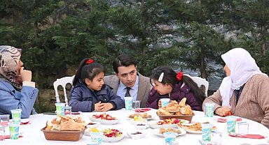 Kaymakam ilk iftarı şahit yakınları ve gazilerle yaptı