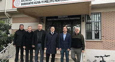 Kaymakam Memiş , öğrenci pansiyonunu ziyaret etti