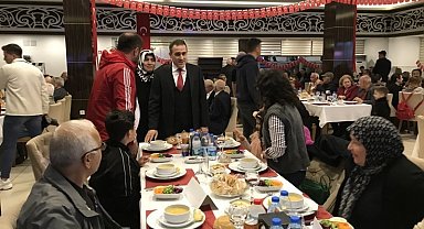 Kaymakam Memiş, Şehit aileleri ile gaziler için iftar yemeği verdi