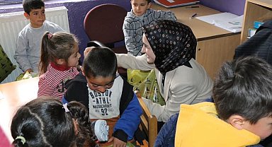 Kaymakam Özçelik, anasınıfı öğrencilerini ziyaret etti