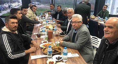 Kaymakam Ünal, muhtarlarla iftarda bir araya geldi