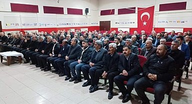 Kaymakam Uzun, muhtarla seçim güvenliği toplantısı yaptı