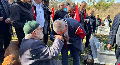 Kaymakamlıktan şehitlere saygı yürüyüşü