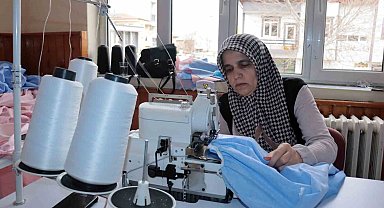 Kayseri'deki kadın kooperatifleri 1 yılda 46 milyon TL ciro yaptı