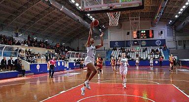 KBSL Play-Off: İzmit Belediyespor: 64 - Galatasaray: 90