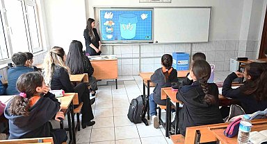 Kemer Belediyesi'nden okullarda 'Sıfır Atık' eğitimi