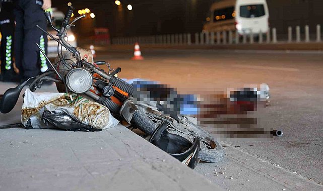 Kendisini sıkıştıran araca çarpmamak için motosikletinden düşüp öldü