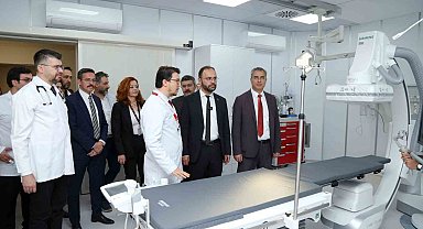 Kepez Devlet Hastanesi'nde anjiografi ünitesi hizmete açıldı