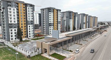Kepez Güneş Mahallesi'nde anahtarlar veriliyor