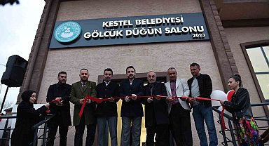 Kestel Belediyesi'nden Gölcük ve Ümitalan'a düğün salonu