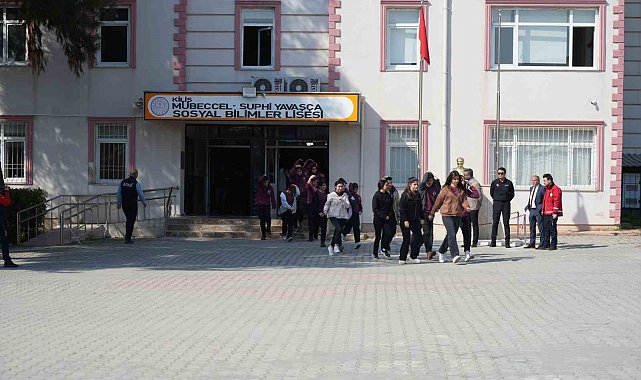 Kilis'te deprem tatbikatı düzenlendi
